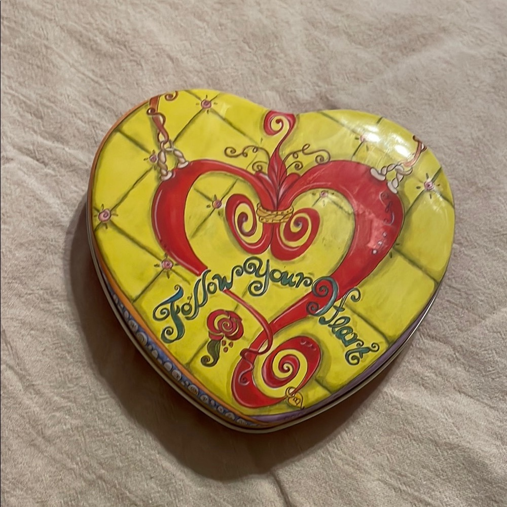 Heart-Shaped Decorative Art Piece by Brighton